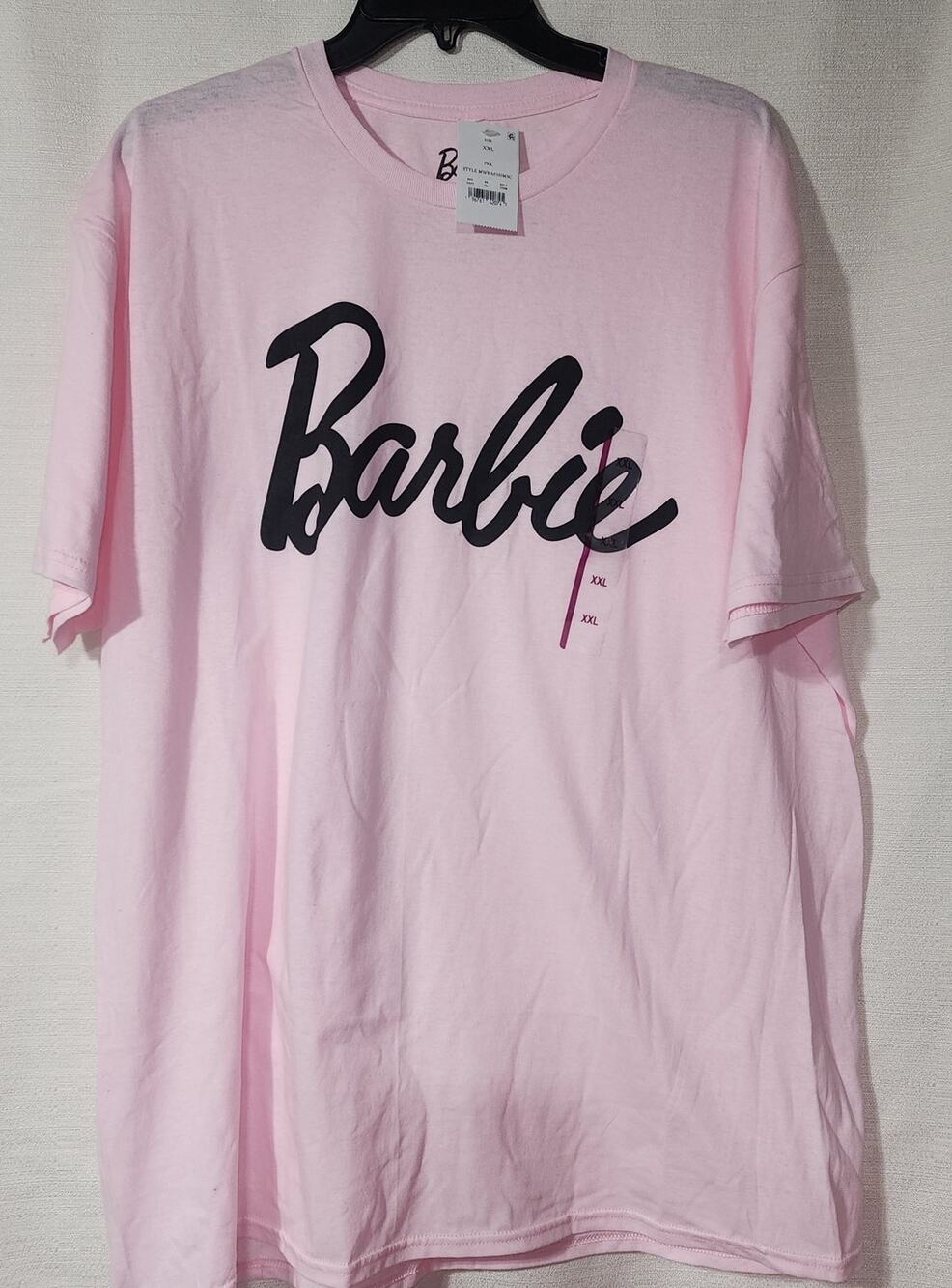 Barbie shirt men's Pink XXL